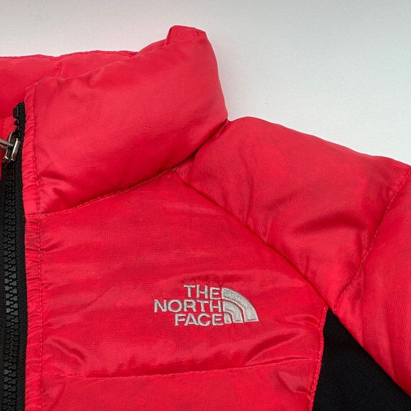 The North Face 600 puffer Pertex Quantum Pink Jacket GIRLS size Medium 10/12 - Picture 4 of 10